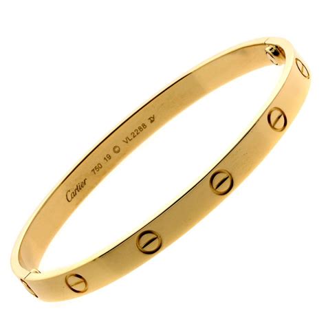 cartier 750 19 bracelet.